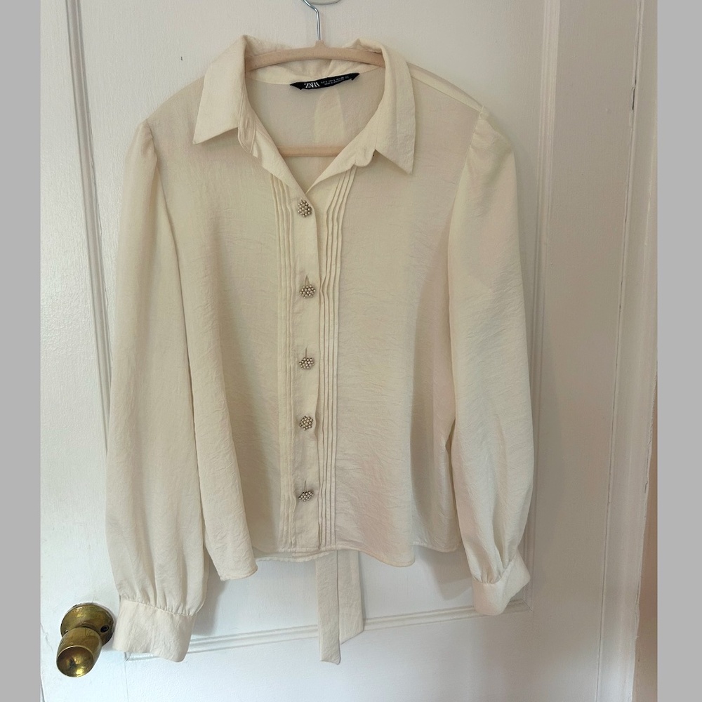 Elegant Zara Blouse Size L